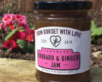 From Dorset With Love - Rhubarb & Ginger Jam