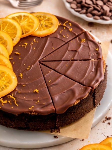 Chocolate Orange Cheesecake