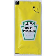 Heinz English Mustard Sachets