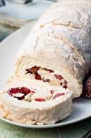 Strawberry & Cream Roulade