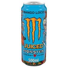 Monster Energy Cans - Mango Loco