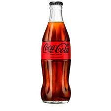 Icon Coke Zero Glass Bottles