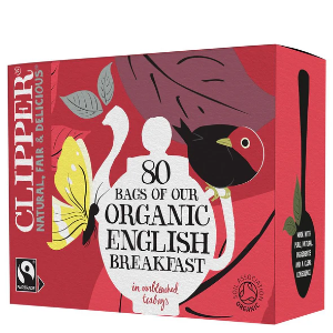 Fairtrade Organic English Breakfast 1X80 Tea Bags