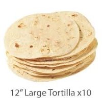 Frozen Retail Flour Tortillas 12"