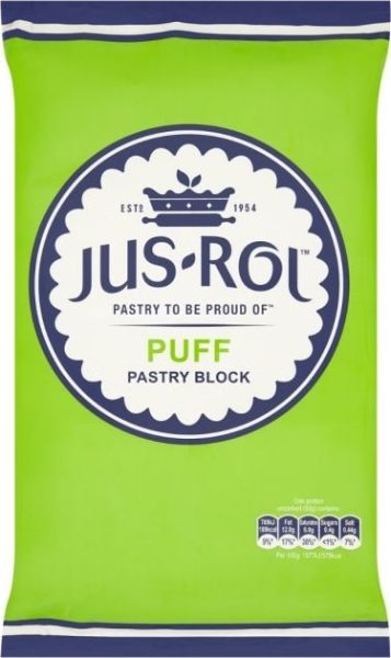 Frozen Puff Pastry - Jus - Block