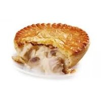 Baked Chicken/Mushroom Pie