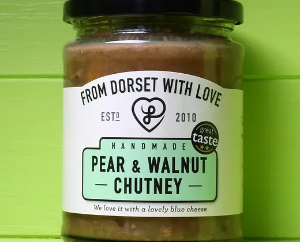 From Dorset With Love- Pear & Walnut Chutney