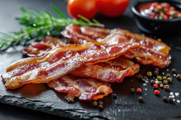 Cooked Streaky Bacon Slices 100/220