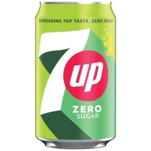 7Up Lemonade Cans - Zero