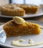 Frozen Treacle Tart - Vegan