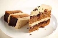 JESSICA'S COFFEE & WALNUT SLICED CAKE 10"