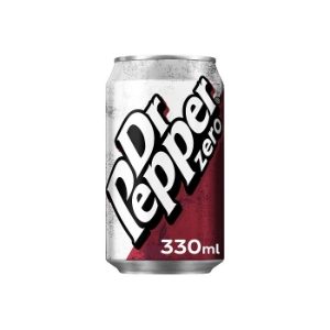 Dr Pepper Zero Cans