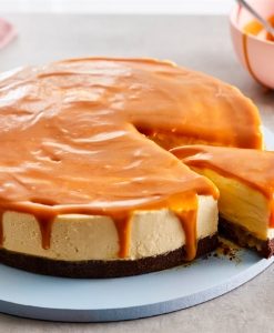 Ind Caramel Cheesecake