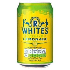 R Whites Lemonade - Cans