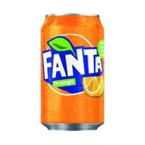 Fanta Cans - Orange