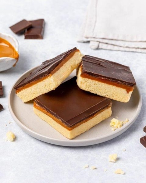 Jessica's - Dark Caramel Shortbread - Rice Flour